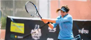  ??  ?? IN SUPREME TOUCH: Omani star Fatma Al Nabhani has been in great form.