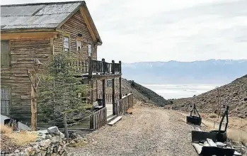  ?? Picture: cerro_gordo_mines/instagram ?? MINE ALL MINE The American Hotel, establishe­d in 1871, is part of the sale.