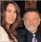  ??  ?? Susan Schneider Williams and Robin Williams in 2012.