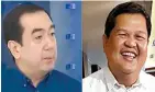  ??  ?? Comelec chief Bautista, left. Right, BSP governor Espenilla, who was in charge of bank supervisio­n and who could have detected, but didn’t, the suspicious deposits.
