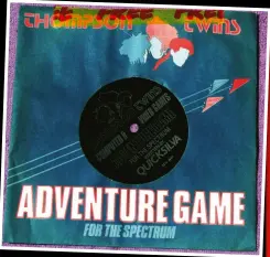  ??  ?? » The Thompson Twins Adventure game is hard to find on the Spectrum. It’s nigh-on impossible to pick it up for C64.