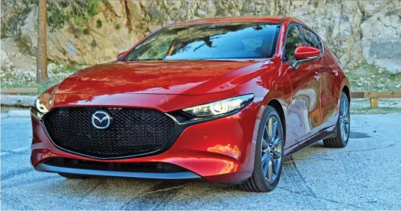  ?? PHOTOS: GRaEME FLETCHER/DRIVING ?? The Mazda 3, the darling of the compact class, gets a sharper and more formal appearance for its fourth-generation offering.