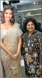  ??  ?? Sonam with Ambika Pillai