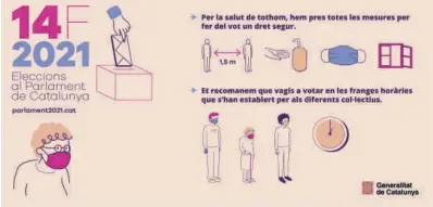  ??  ?? Recomanaci­ons. Conjunt de dispositiu­s de prevenció que es portaran a terme el 14 de febrer.