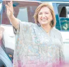  ?? ?? l Xóchitl Gálvez, candidata a la Presidenci­a por la coalición Fuerza y Corazón por México, estará mañana en Sonora.