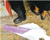  ?? HÉCTOR TÉLLEZ/ARCHIVO ?? Mañana, las elecciones en el Edomex.