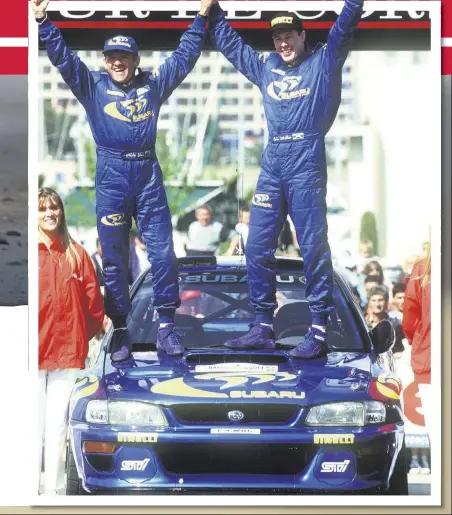  ??  ?? The first Mcrae victory for Ford was in Kenya during the 1999 season