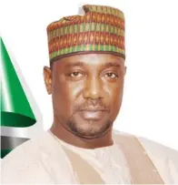  ??  ?? Governor Abubakar Sani Bello