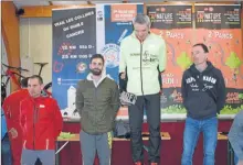  ??  ?? Podium 60 kms hommes