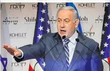  ??  ?? Premier Netanjahu würde zurückschl­agen, das weiß auch Teheran