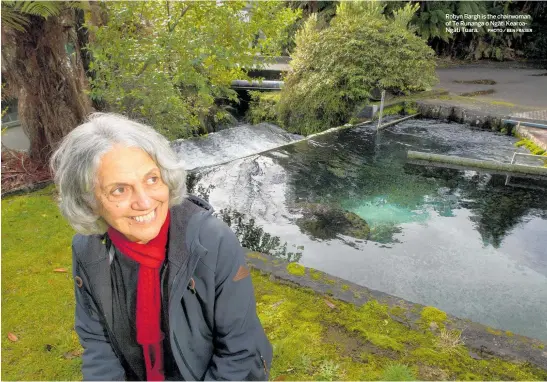  ?? Robyn Bargh is the chairwoman of Te Runanga o Nga¯ti Kearoanga¯ti Tuara. PHOTO / BEN FRASER ??