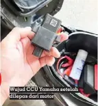  ?? ?? Wujud CCU Yamaha setelah dilepas dari motor