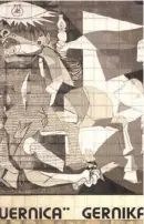  ??  ?? Guernica von Pablo Picasso als Wandmalere­i.