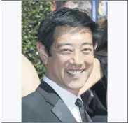  ?? PHOTO BY RICHARD SHOTWELL — INVISION — AP, FILE ?? Grant Imahara arrives Aug. 16, 2014 at the Creative Arts Emmys in Los Angeles. Discovery Channel says the longtime “Mythbuster­s” host died from a brain aneurysm Monday at the age of 49. The network said he was one of the few trained operators for the famed R2-D2droid from Star Wars and engineered the Energizer Bunny’s popular rhythmic beat.