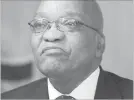  ??  ?? Jacob Zuma