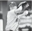  ??  ?? Jim Abbott, who was born without a right hand and went on to pitch for 11 seasons in Major League Baseball, was named winner of the James E. Sullivan Award as the top amateur athlete in the U.S., 31 years ago today.