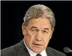  ??  ?? Deputy Prime Minister Winston Peters