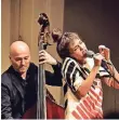  ?? FOTO: APR ?? Camille Bertault und Mathias Allamane beim Intermezzo-Konzert.