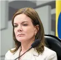  ?? MARCELO CAMARGO/AGÊNCIA BRASIL ?? Gleisi Hoffmann: ´Tudo tem limite´