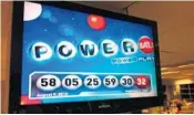  ?? FILE ?? The winning numbers from a previous Powerball drawing.