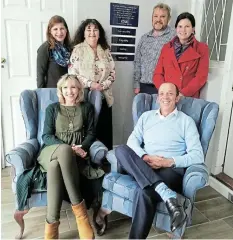  ?? Picture: SUPPLIED ?? TOP ADVICE: Edge Financial Services’ short-term insurance department’s, back from left, Celeste Mulder, Danielle Botha, Clinton Edwards and Rouxle Pretorius, and, seated, Deborah Castagne and Ed Gutsche.