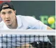  ?? FOTO: DPA ?? Alles unter Kontrolle: Jan-Lennard Struff gegen Ilja Iwaschka.