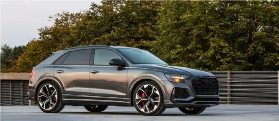  ?? Audi photos ?? The 2024 Audi RS Q8 looks a lot like the previous years, as not much has changed stylistica­lly.