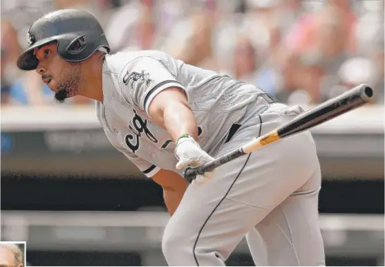  ?? HANNAH FOSLIEN/GETTY IMAGES ?? First baseman Jose Abreu says he is honored whenever he gets a chance to talk with Sox chairman Jerry Reinsdorf (inset).