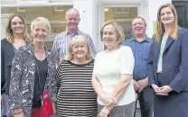  ??  ?? Cash boost Last year Blair in Bloom, the BOOKMARK festival and the Blairgowri­e and Rattray Access Network (BRAN) were all successful in their applicatio­ns for funding from McCarthy and Stone