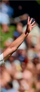  ?? GETTY ?? Kyle Jamieson didn’t get his hat-trick but he did get 5-34 in a standout performanc­e as New Zealand dominated the second test at the Basin Reserve.