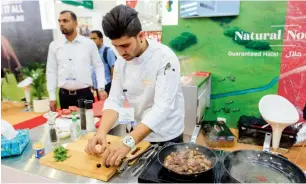  ?? Photos by Neeraj Murali ?? The UAE, being a trade hub of the Middle East and North Africa, is the preferred entry point for countries and companies who want to expand their food businesses in the region. —