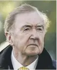  ??  ?? 0 Dermot Weld: Celebratin­g his first Breeders' Cup winner.