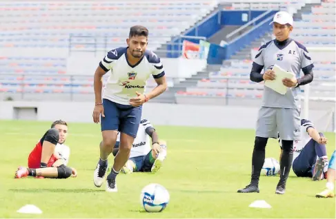  ?? CORTESÍA/CLUB IRAPUATO. ?? Se prepara
el Irapuato para la gran final.