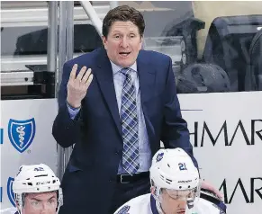  ?? — THE ASSOCIATED PRESS/FILES ?? Maple Leafs coach Mike Babcock says the team’s pre-Christmas run ‘sets us up to have a good road trip.’