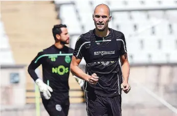  ??  ?? Bas Dost deverá sentar-se no banco de suplentes na final da Taça de Portugal