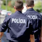  ?? ?? Polícias detiveram o assaltante