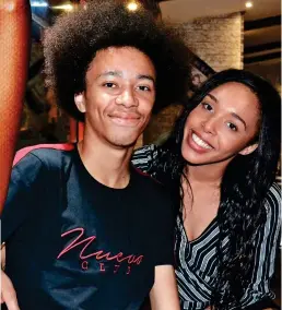  ??  ?? TRAGIC: Joel Esan, 17, pictured with his sister, Charlotte, died from leukaemia after a match for a stem cell transplant could not be found