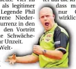  ?? DPA-BILD: GENTSCH ?? Jubelte zuletzt nicht mehr so oft: Michael van Gerwen