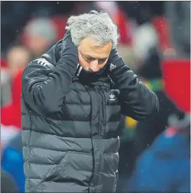  ?? FOTO: GYI ?? Mourinho se juega su continuida­d en la FA Cup Es su única opción a ganar un título