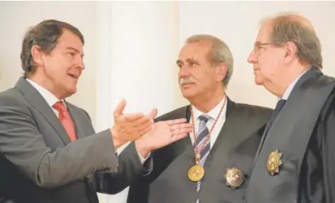  ?? // ICAL ?? Alfonso Fernández Mañueco, junto a Agustín Sánchez de Vega y Juan Vicente Herrera