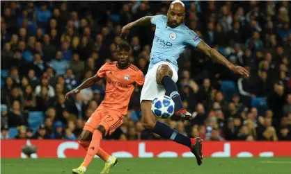  ??  ?? Fabian Delph has signed for Everton from Manchester City as he seeks more first-team football. Photograph: Oli Scarff/AFP/Getty Images