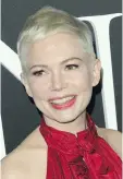  ?? WENN ?? Actress Michelle Williams has spoken critically about her former All the Money in the World co-star Kevin Spacey.