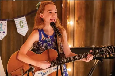  ?? HULU ?? Ruby Jay, a 14-year-old from Cypress, California, stars in the title role of Hulu’s family series “Holly Hobbie,” which is inspired by the artwork of the illustrato­r and writer of the same name.