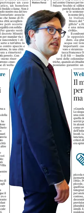  ??  ?? Il sindaco di Firenze Dario Nardella: è stato eletto nel maggio 2014 dopo tre mesi di reggenza in seguito alla partenza per palazzo Chigi di Matteo Renzi