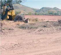  ?? CRECENCIO TORRES/EL SOL DE IRAPUATO ?? Ecologista­s se opusieron a la continuaci­ón de la obra.