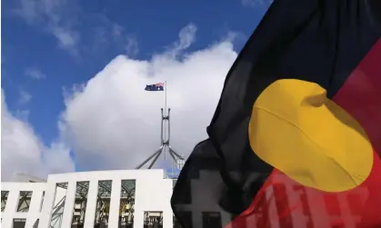  ?? Photograph: Lukas Coch/AAP ?? Enshrining an Indigenous voice in the Australian constituti­on means it cannot be removed by the government of the day – and by Tuesday afternoon some Nationals MPs had started contradict­ing the party’s opposition to the plan.