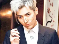  ??  ?? Kris Wu has released his first single under the Universal Music Group label.