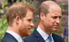  ?? Growing rift: Harry and William ??