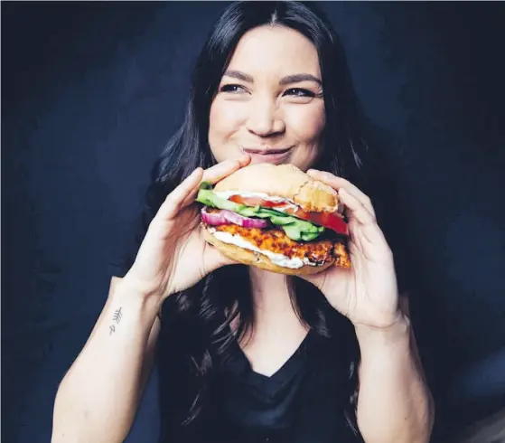  ?? VANESSA HEINS ?? Former MuchMusic VJ and MTV Canada host Lauren Toyota has translated her love of plant-based food into a YouTube channel.