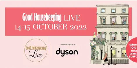 Good Housekeeping Live returns for second year with Dyson as